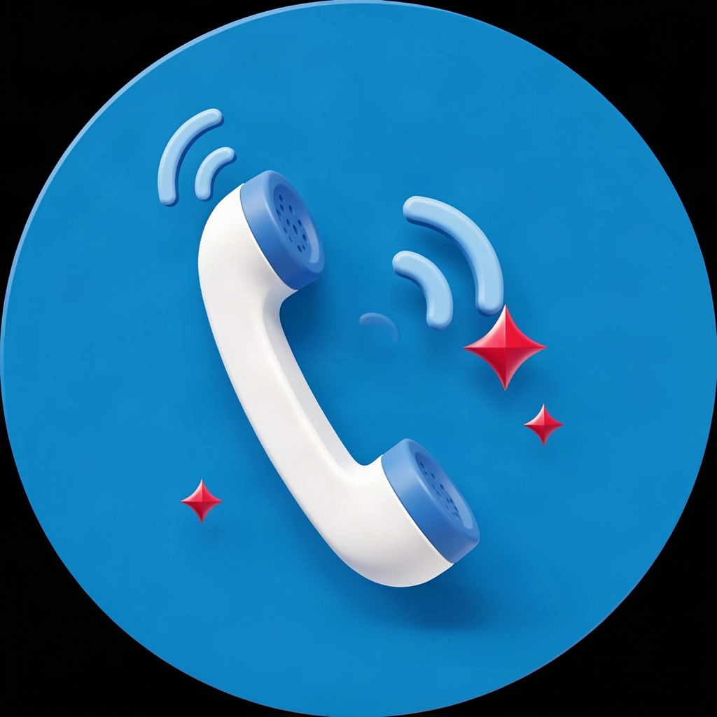 Phone call illustration