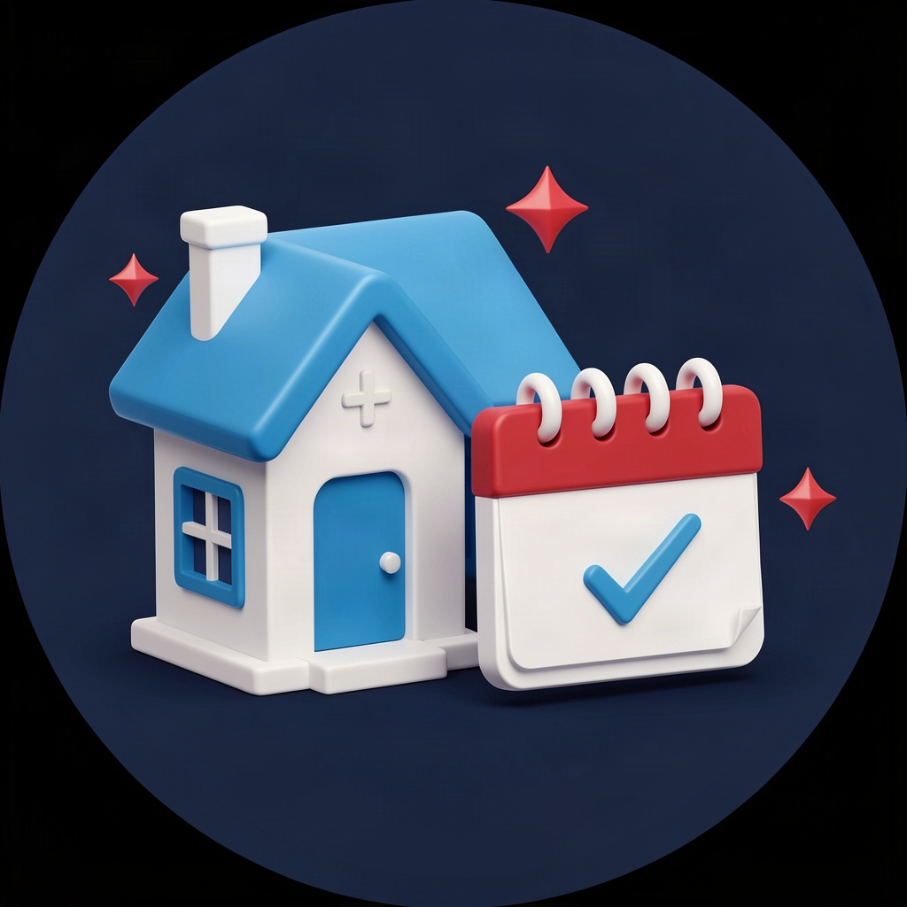In-home estimate illustration